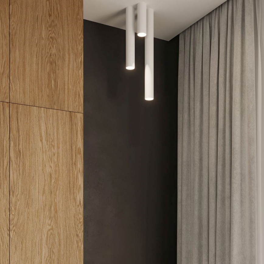 Oświetlenie punktowe LAGOS 1xGU10/10W/230V 10 cm biały