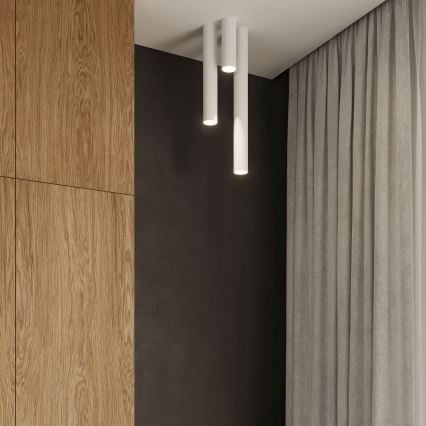 Oświetlenie punktowe LAGOS 1xGU10/10W/230V 20 cm biały