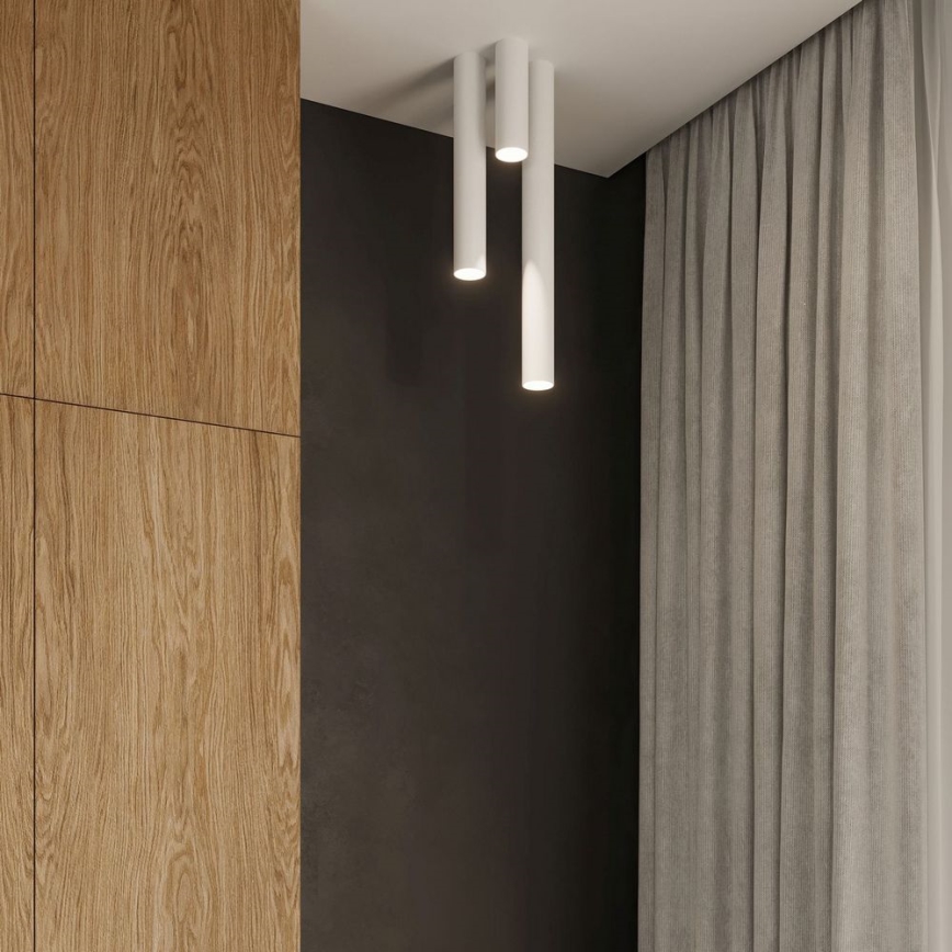 Oświetlenie punktowe LAGOS 1xGU10/10W/230V 20 cm biały