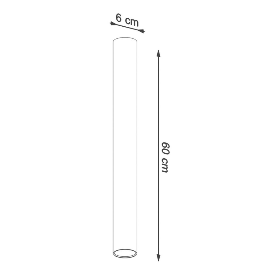 Oświetlenie punktowe LAGOS 1xGU10/10W/230V 60 cm biały