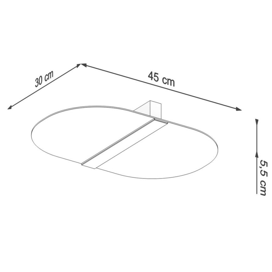 Plafon SALIA 2xG9/40W/230V