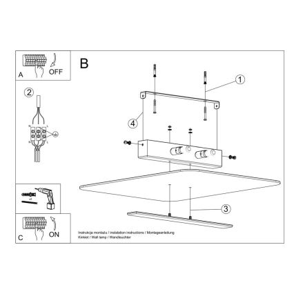 Plafon AZALIA 2xG9/40W/230V