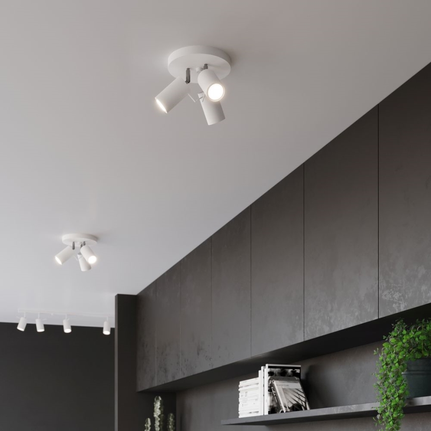Oświetlenie punktowe RING 3xGU10/10W/230V biały