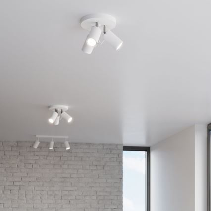 Oświetlenie punktowe RING 3xGU10/10W/230V biały