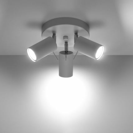 Oświetlenie punktowe RING 3xGU10/10W/230V biały