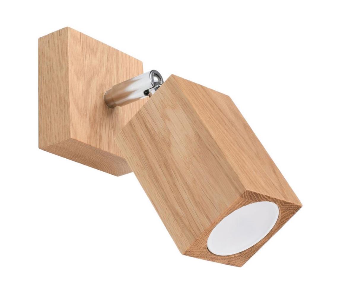 SL.1035 - Kinkiet punktowy KEKE 1xGU10/40W/230V dąb