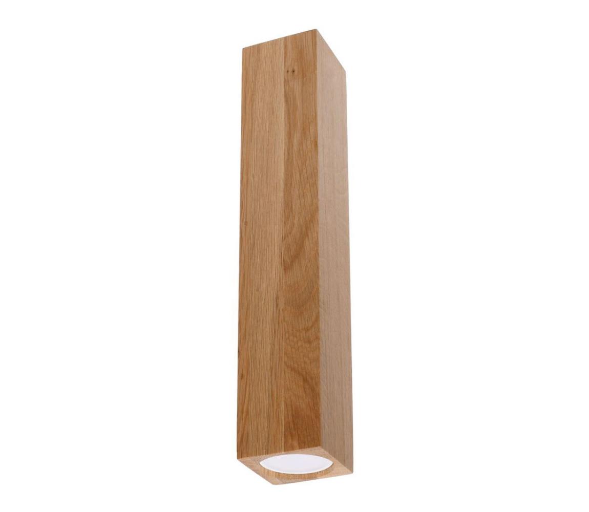 SL.1041 - Oświetlenie punktowe KEKE 1xGU10/40W/230V 30 cm dąb