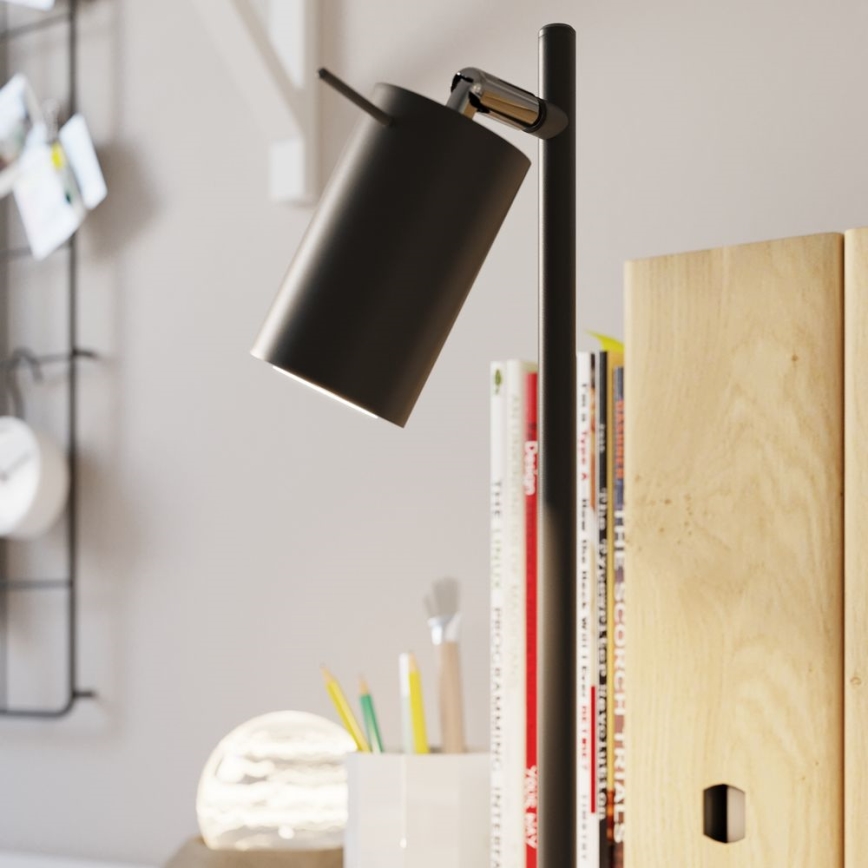 Lampa stołowa RING 1xGU10/10W/230V czarny