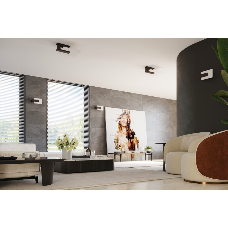 Kinkiet LAPPO 1xE14/10W/230V wenge