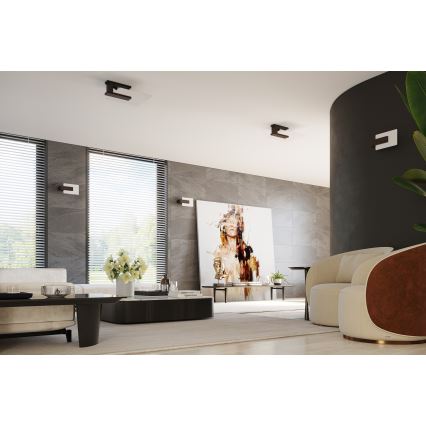 Oprawa sufitowa LAPPO 2xE27/15W/230V wenge