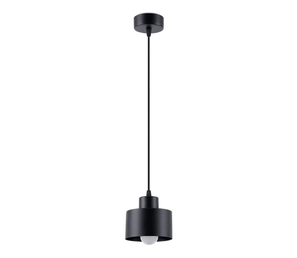 SL.1132 - Żyrandol na lince SAVAR 1xE27/60W/230V czarny