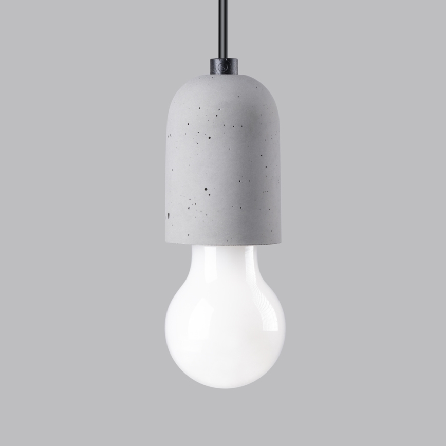 Żyrandol na lince NESO 1xE27/15W/230V pająk beton
