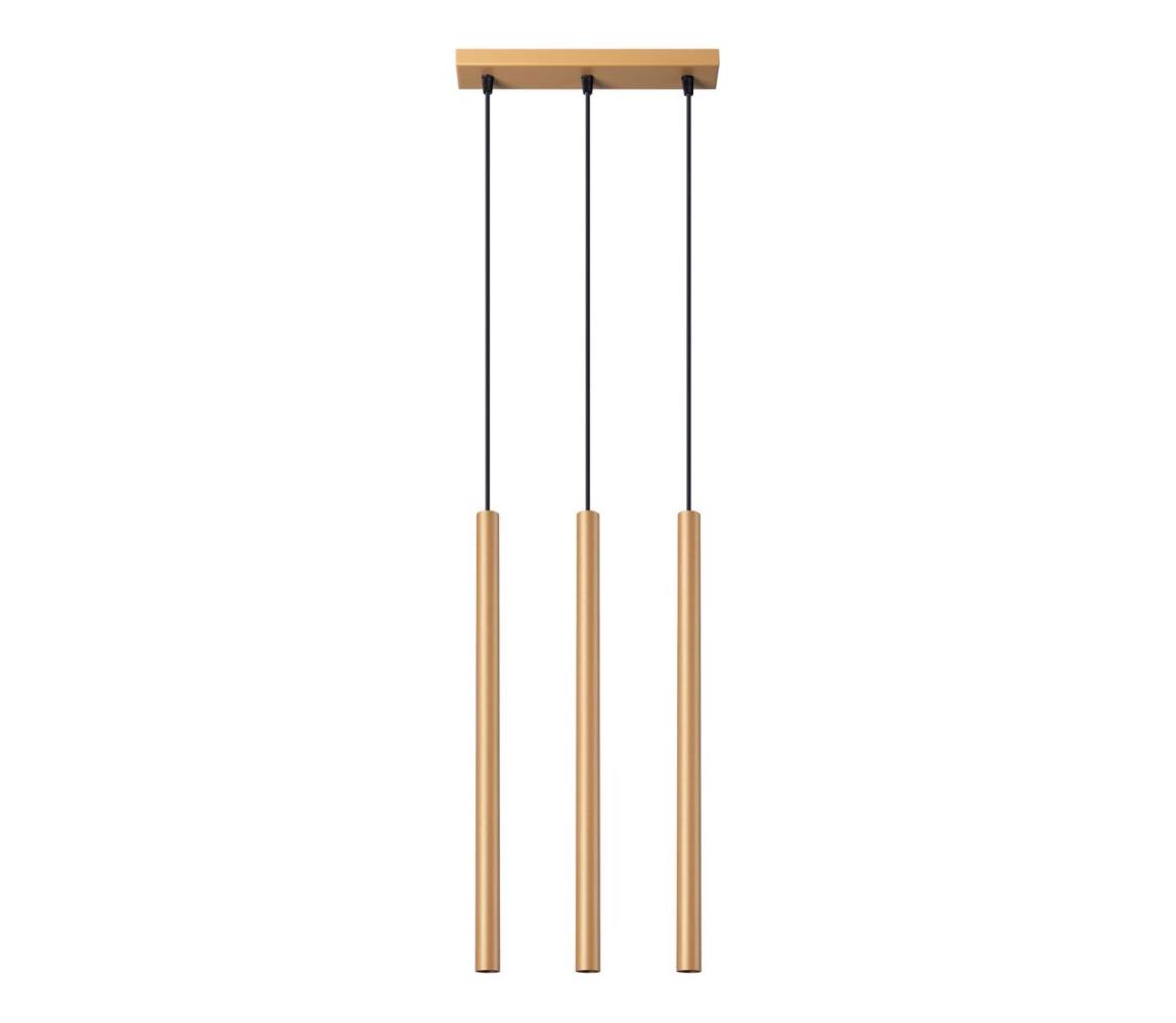 SL.1171 - Żyrandol na lince PASTELO 3xG9/8W/230V złoty