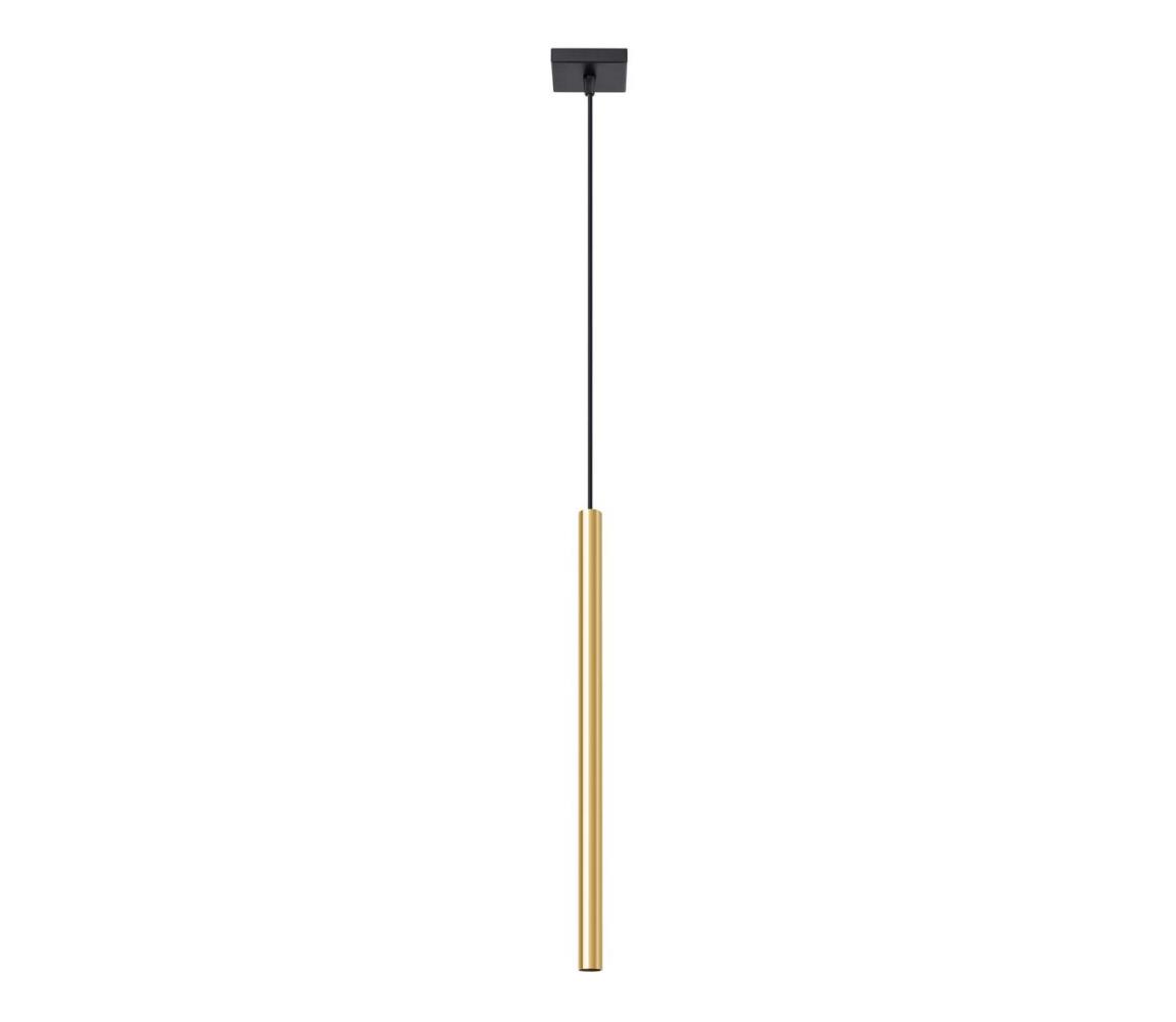 SL.1195 - Żyrandol na lince PASTELO 1xG9/8W/230V złoty