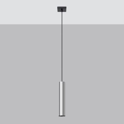 Żyrandol na lince LAGOS 1xGU10/10W/230V chrom błyszczący