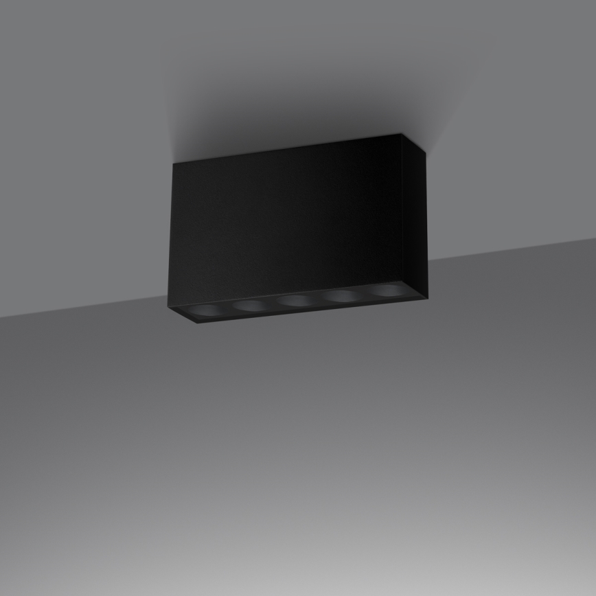 LED Oświetlenie punktowe SOLE LED/11W/230V czarne