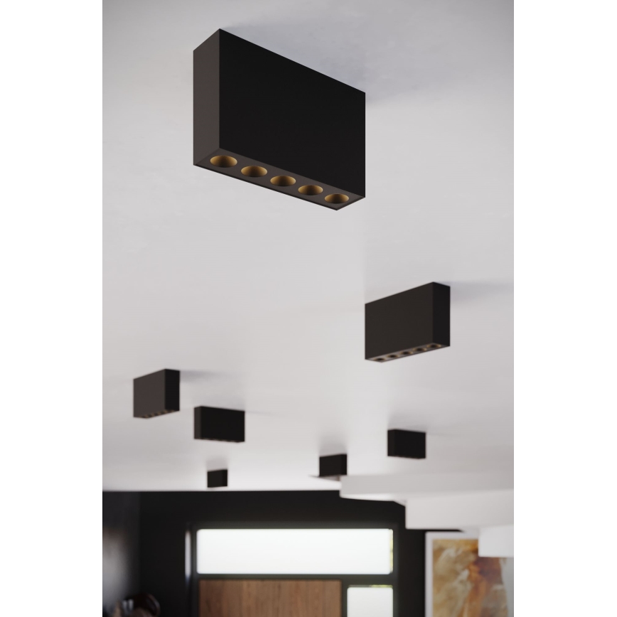 LED Oświetlenie punktowe SOLE LED/11W/230V czarne