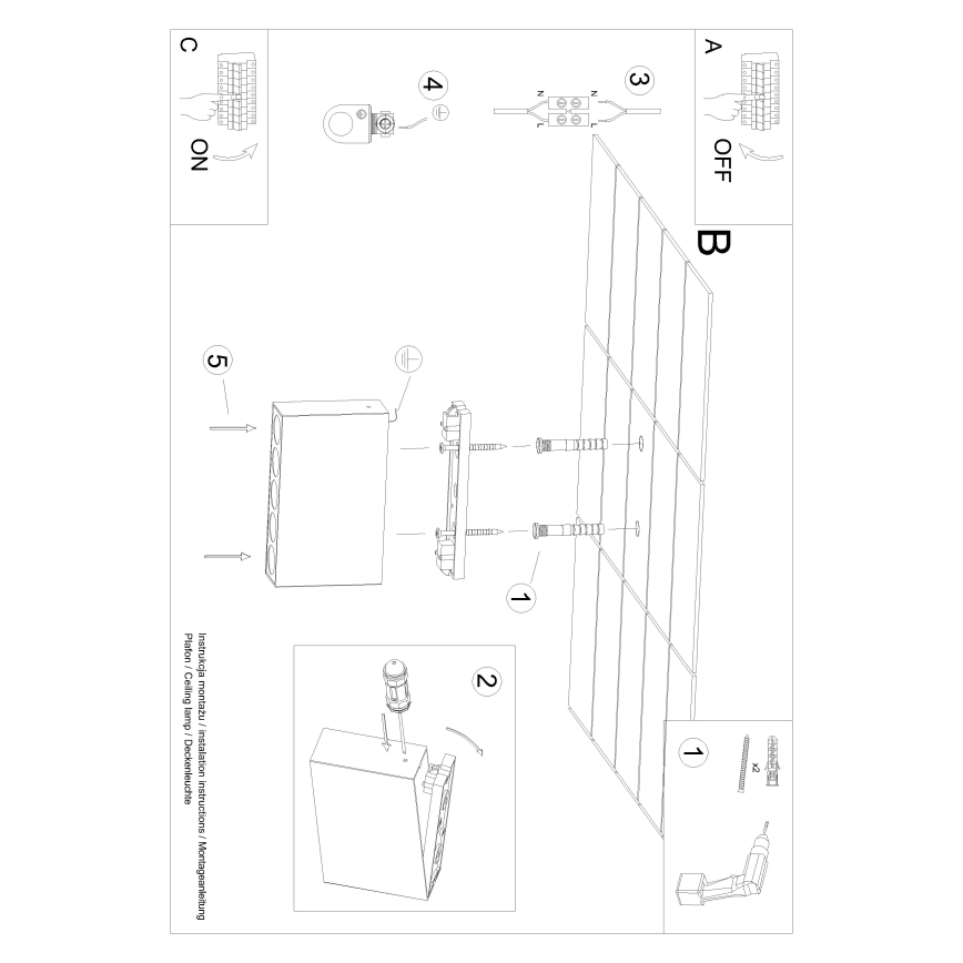 LED Oświetlenie punktowe SOLE LED/11W/230V czarne