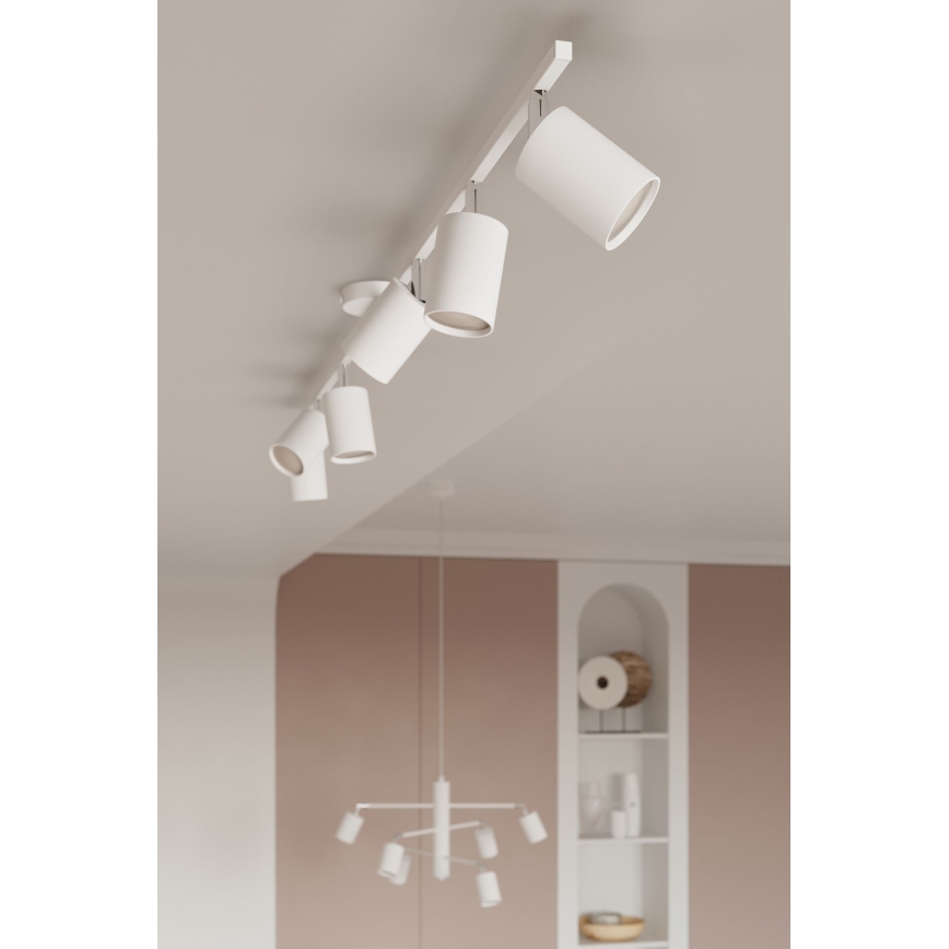 Oświetlenie punktowe LEMMI 4xGU10/10W/230V białe