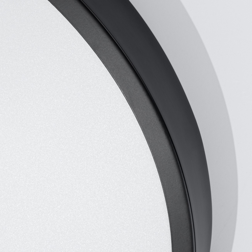 Lampa sufitowa LED ONYX, 48 W, 230 V, średnica 60 cm, czarna