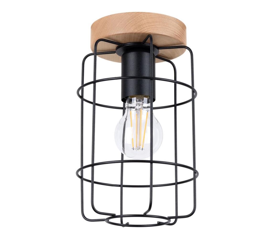 SL.1262 - Lampa sufitowa GOTTO 1xE27/15W/230V czarna