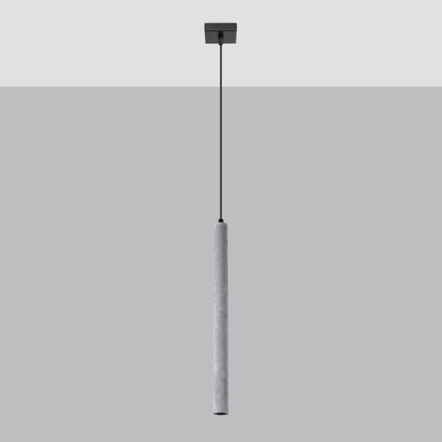 Żyrandol na lince PASTELO 1xG9/8W/230V beton