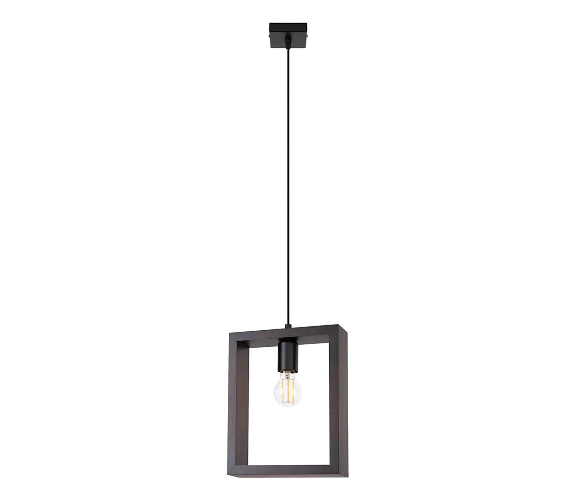 SL.1311 - Żyrandol na lince ARIES 1xE27/15W/230V buk/wenge