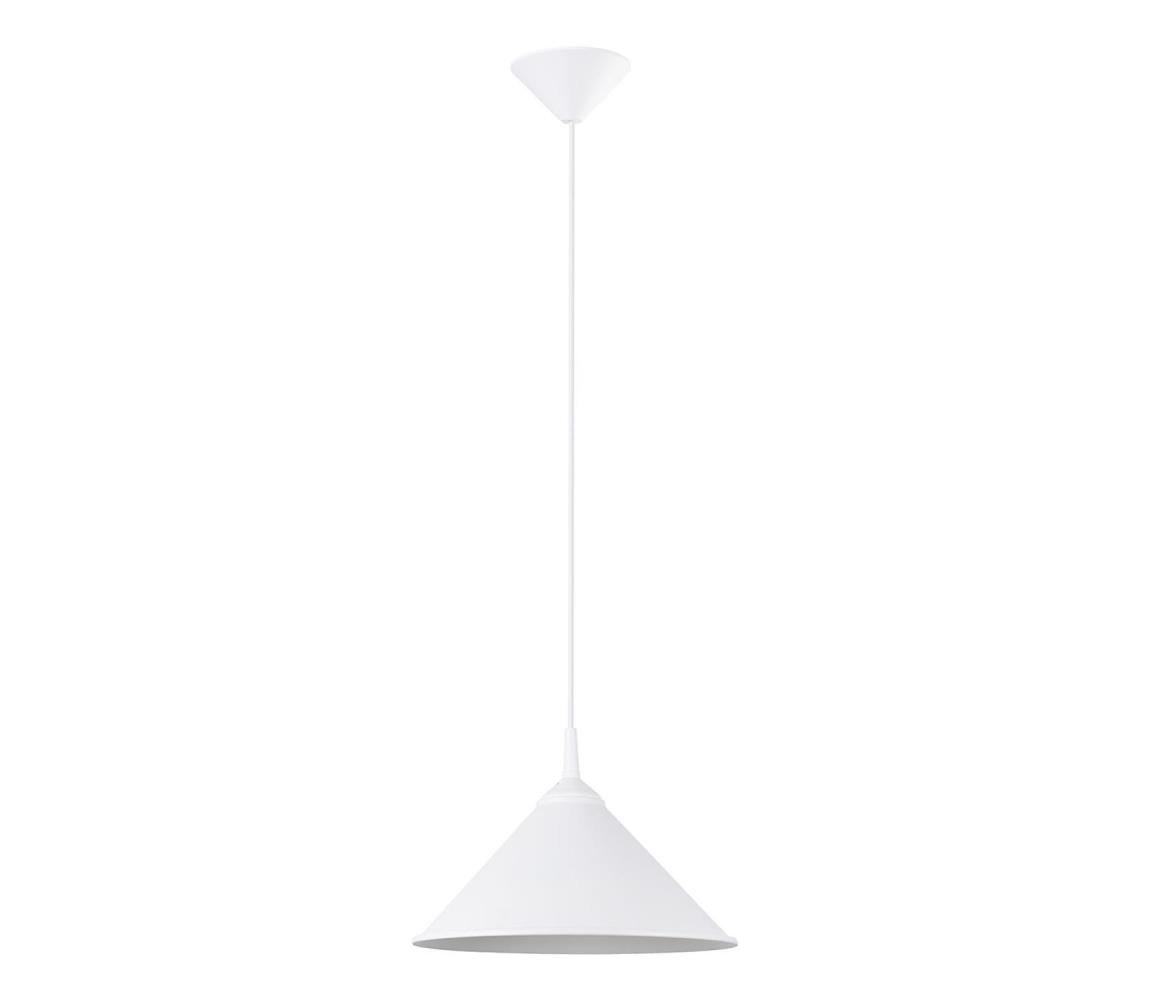 SL.1325 - Żyrandol na lince ZUMA 1xE27/15W/230V śr. 30 cm biały