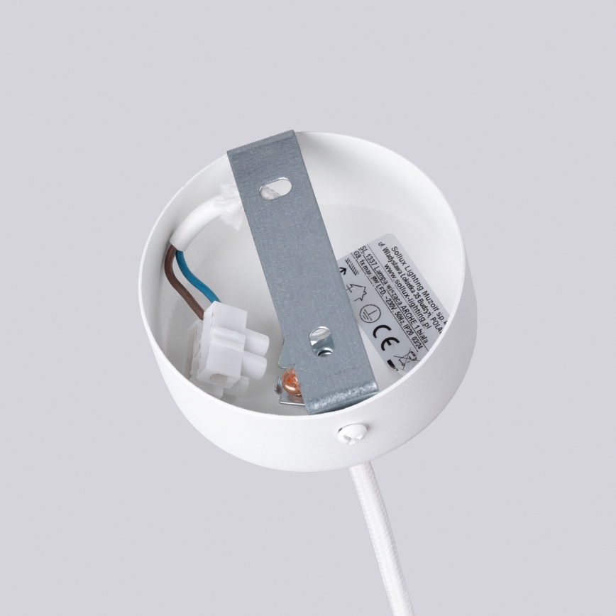 Żyrandol na lince ARCHE 1xG9/8W/230V biały