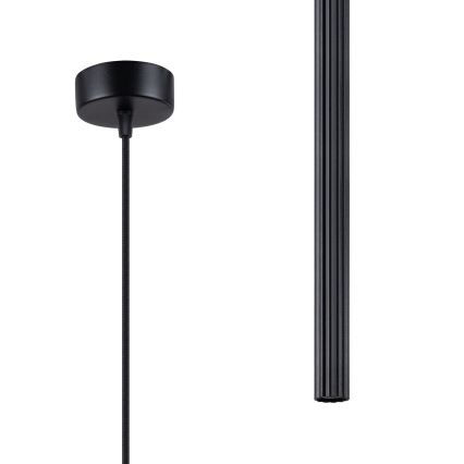 Żyrandol na lince ARCHE 1xG9/8W/230V czarny