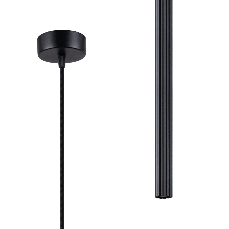 Żyrandol na lince ARCHE 1xG9/8W/230V czarny