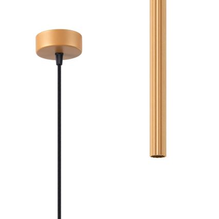 Żyrandol na lince ARCHE 1xG9/8W/230V złoty