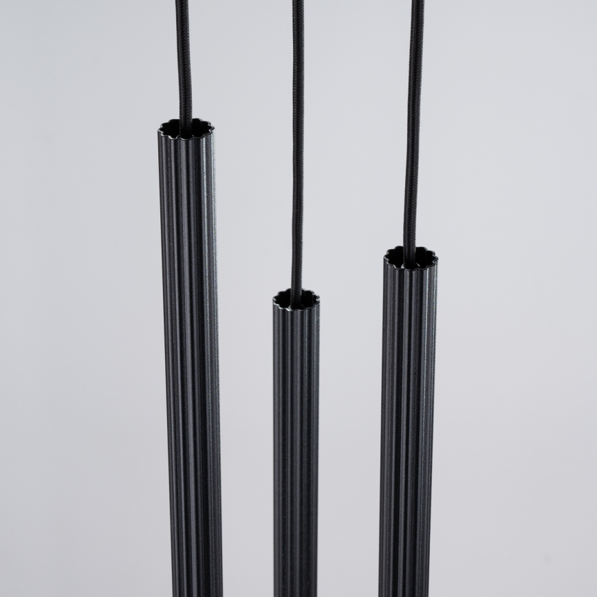 Żyrandol na lince ARCHE 3xG9/8W/230V czarny