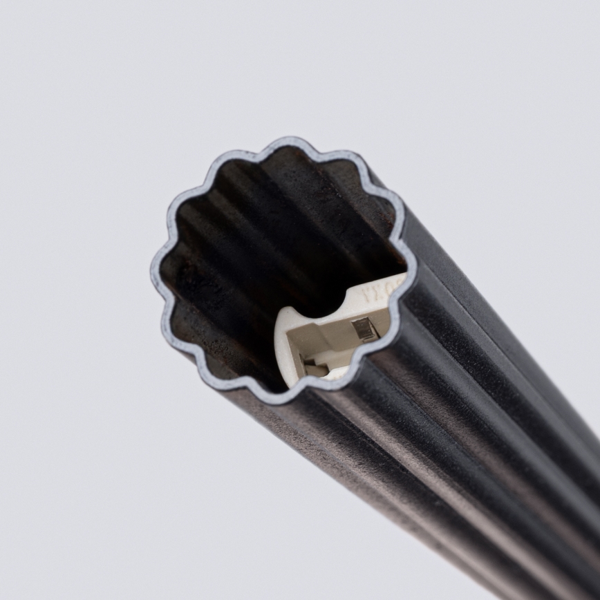 Żyrandol na lince ARCHE 3xG9/8W/230V czarny