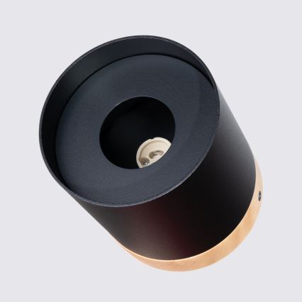 Oświetlenie punktowe RIF 1xGU10/10W/230V śr. 12 cm czarne