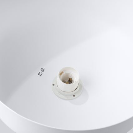 Żyrandol na lince MARION 1xE27/15W/230V śr. 29,5 cm biały