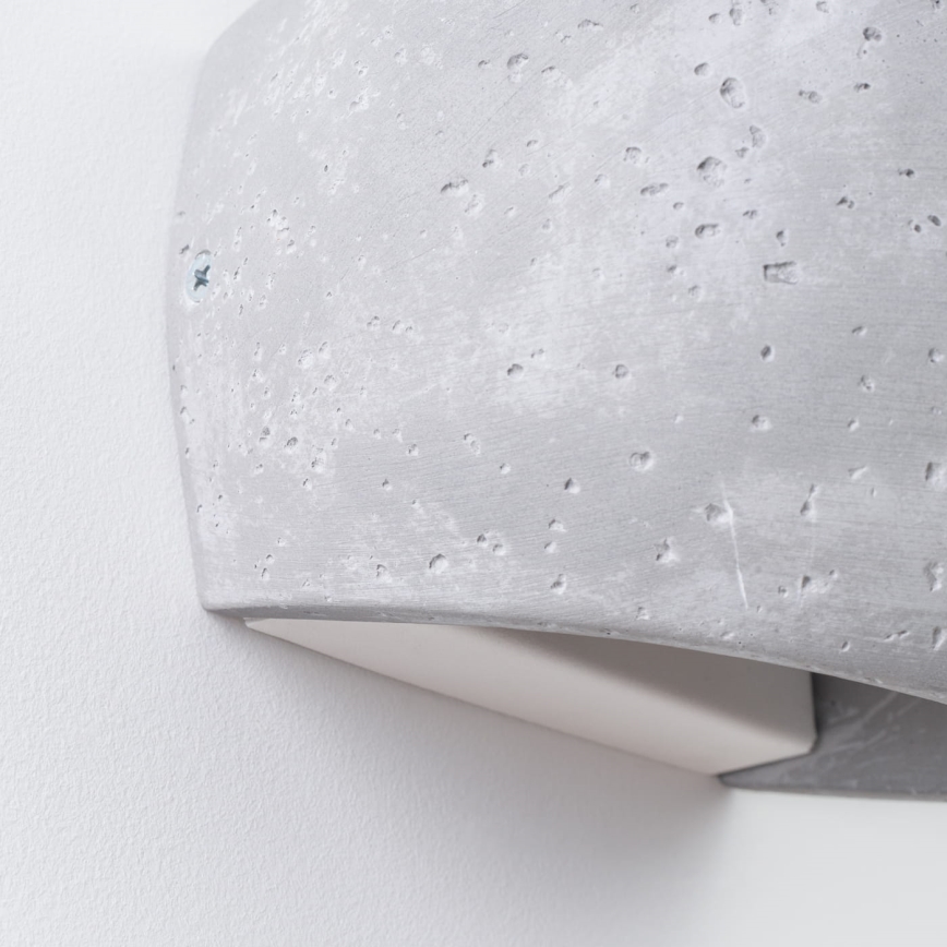 Kinkiet GLOBE 2xG9/8W/230V beton/szary