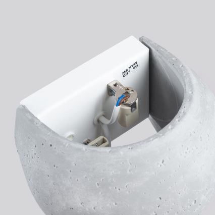 Kinkiet GLOBE 2xG9/8W/230V beton/szary