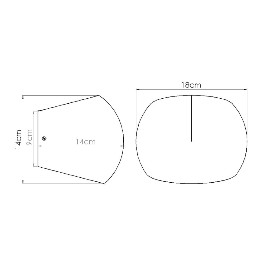 Kinkiet GLOBE 2xG9/8W/230V beton/szary