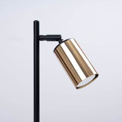 Lampa stołowa WINX 1xGU10/10W/230V czarna/złota