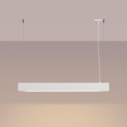 LED Żyrandol na lince SPARK 1xG13/8,5W/230V biały