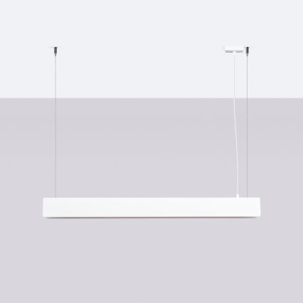 LED Żyrandol na lince SPARK 1xG13/8,5W/230V biały