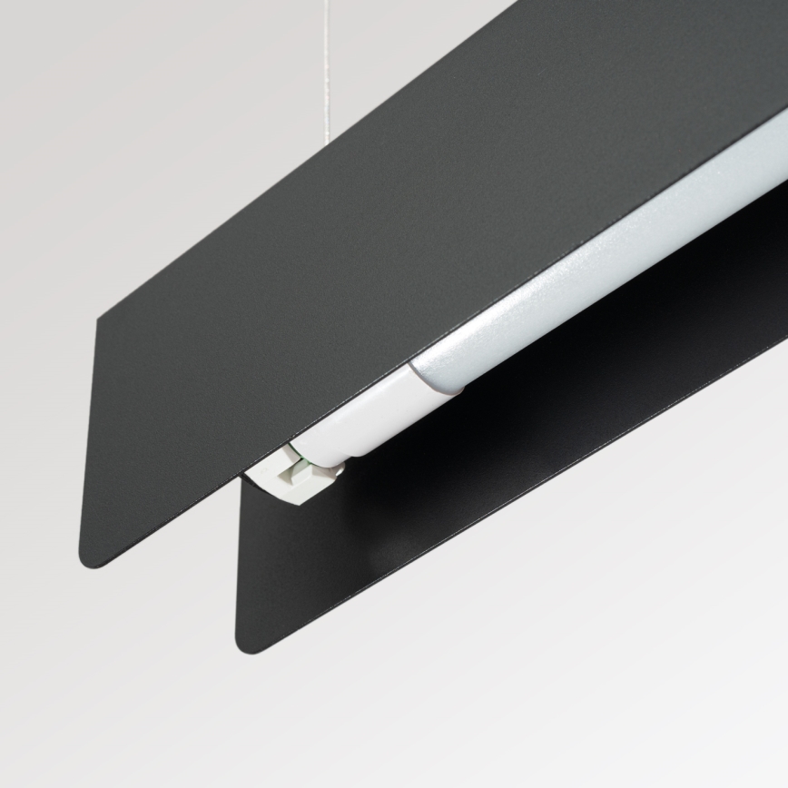 LED Żyrandol na lince SPARK 1xG13/8,5W/230V czarny