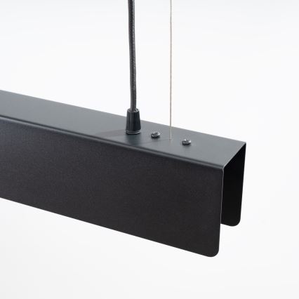 LED Żyrandol na lince SPARK 1xG13/8,5W/230V czarny