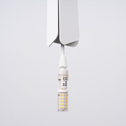 Żyrandol na lince PRYSM 3xG9/8W/230V biały