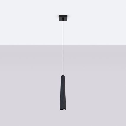 Żyrandol na lince PRYSM 1xG9/8W/230V czarny