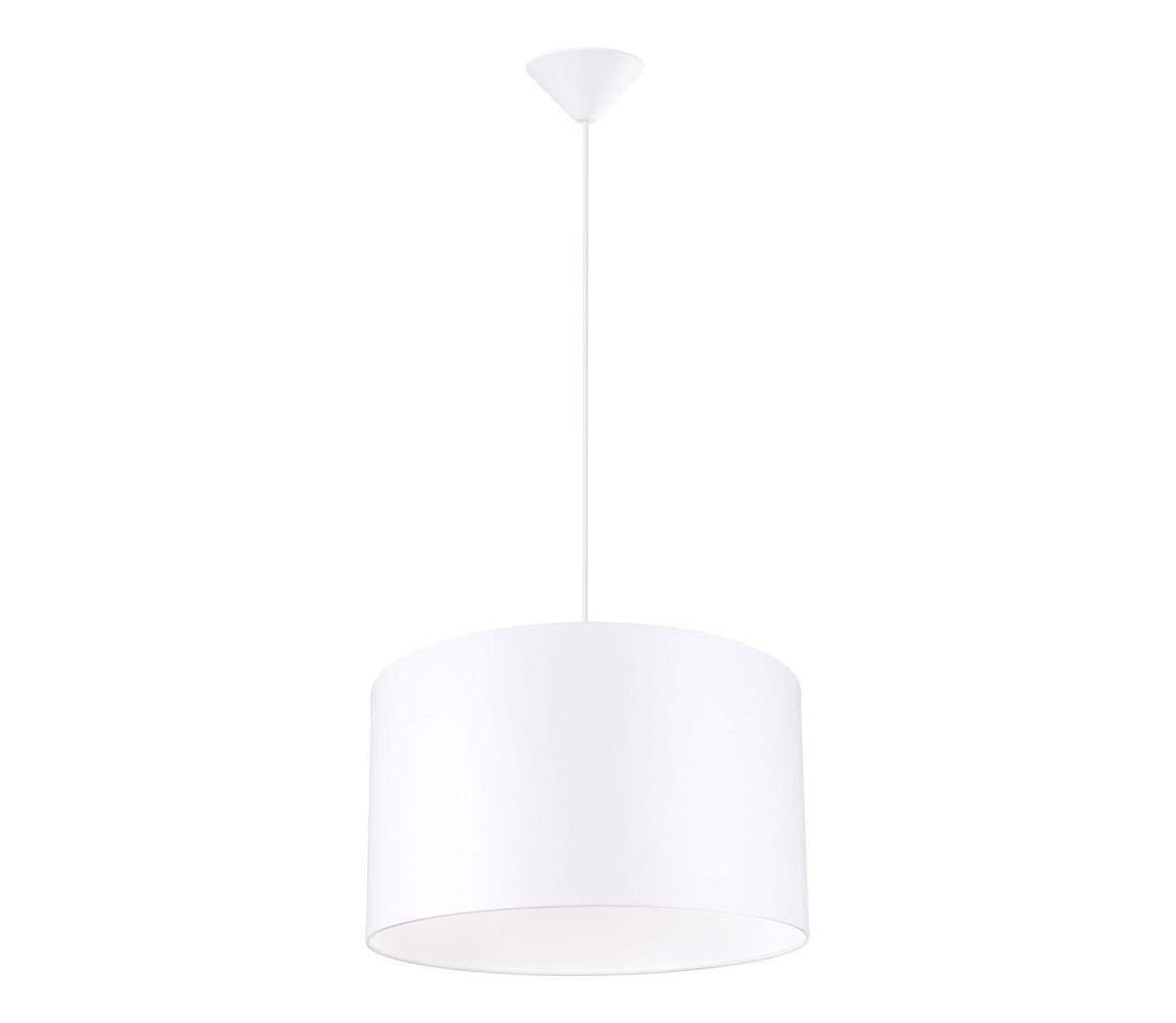 SL.1404 - Żyrandol na lince NOVA 1xE27/15W/230V śr. 40 cm biały