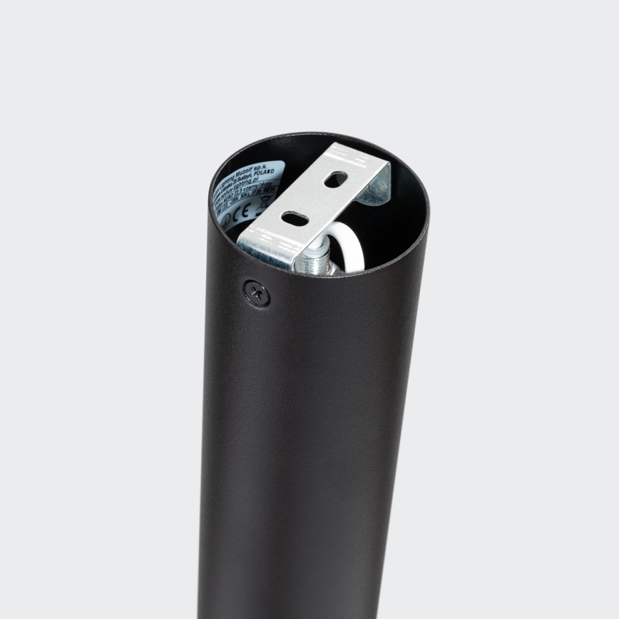 Oświetlenie punktowe NERO 1xGU10/10W/230V 22,5 cm czarny/złoty