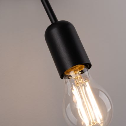 Kinkiet LOOP 1xE27/15W/230V czarne