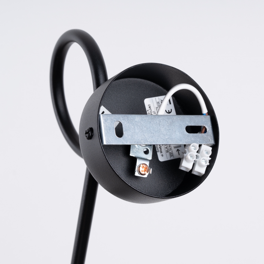Kinkiet LOOP 1xE27/15W/230V czarne